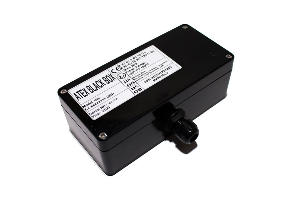 ATEX JUNCTION BOX 160x75x55 ATEX BLACK BOX